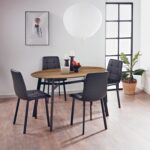 Tromso Dining Set 5pcs - Image 2