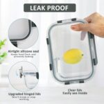 [10-Pack]Glass Meal Prep Containers -MCIRCO Food Storage Containers - Image 4