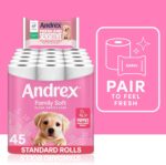 Andrex Family Soft Toilet Tissue 45 Rolls - Image 3