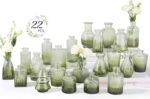 RUCKAE Small Clear Bud Vases Bulk 12 Pack Mini Flower Glass Vases for Centerpiece Table Wedding Decorations Home Decor Party - Image 2
