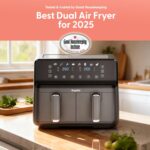 Keplin 9L Dual Zone Air Fryer – 8in1 Cooking Functions - Image 4